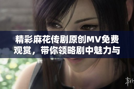 精彩麻花传剧原创MV免费观赏，带你领略剧中魅力与精彩瞬间