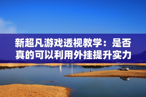 新超凡游戏透视教学：是否真的可以利用外挂提升实力