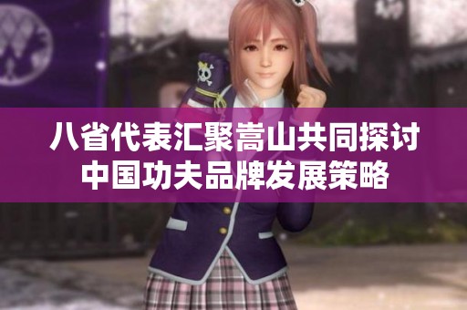 八省代表汇聚嵩山共同探讨中国功夫品牌发展策略