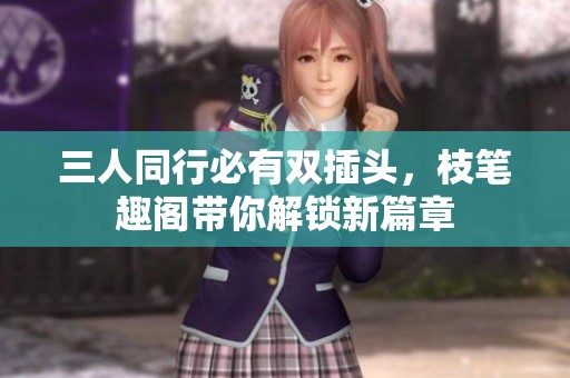 三人同行必有双插头，枝笔趣阁带你解锁新篇章