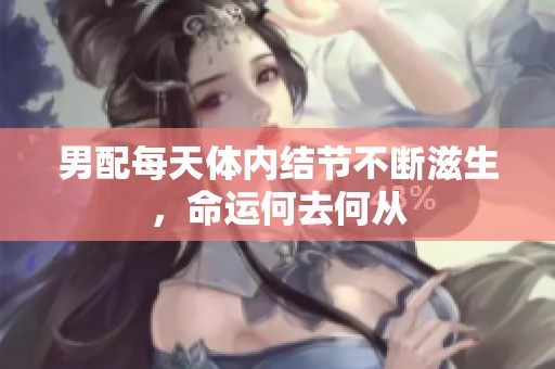 男配每天体内结节不断滋生，命运何去何从