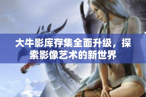 大牛影库存集全面升级，探索影像艺术的新世界