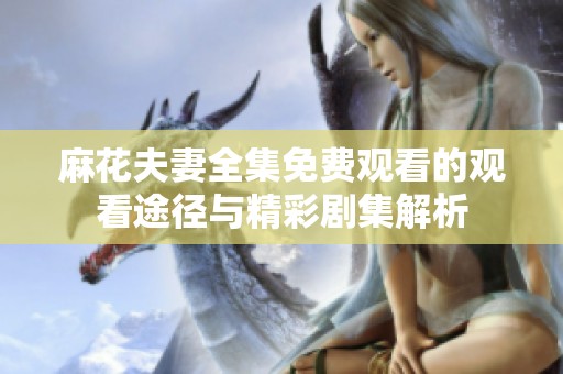 麻花夫妻全集免费观看的观看途径与精彩剧集解析