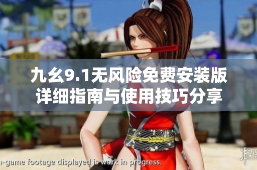 九幺9.1无风险免费安装版详细指南与使用技巧分享