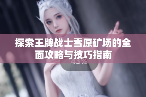 探索王牌战士雪原矿场的全面攻略与技巧指南