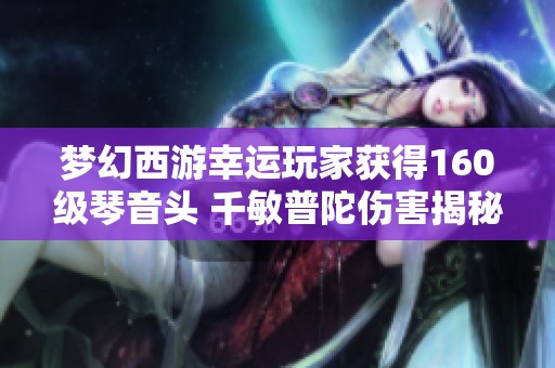 梦幻西游幸运玩家获得160级琴音头 千敏普陀伤害揭秘