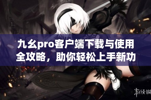 九幺pro客户端下载与使用全攻略，助你轻松上手新功能