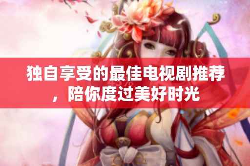 独自享受的最佳电视剧推荐，陪你度过美好时光