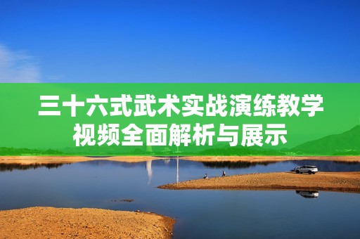 三十六式武术实战演练教学视频全面解析与展示