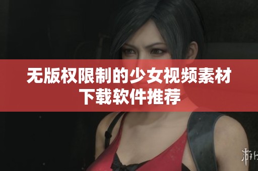 无版权限制的少女视频素材下载软件推荐