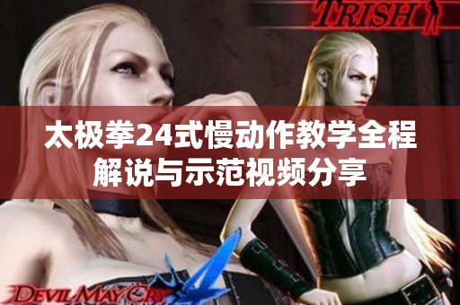 太极拳24式慢动作教学全程解说与示范视频分享