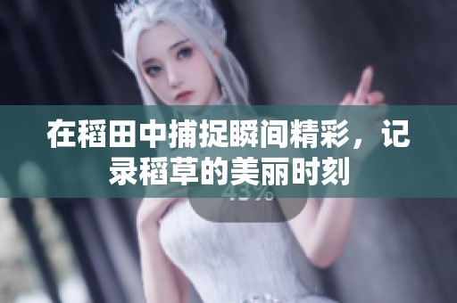 在稻田中捕捉瞬间精彩，记录稻草的美丽时刻
