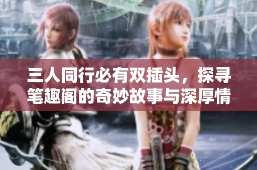 三人同行必有双插头，探寻笔趣阁的奇妙故事与深厚情谊