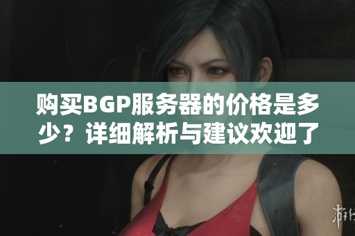 购买BGP服务器的价格是多少？详细解析与建议欢迎了解