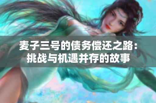 麦子三号的债务偿还之路：挑战与机遇并存的故事