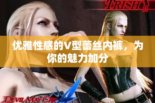 优雅性感的V型蕾丝内裤，为你的魅力加分