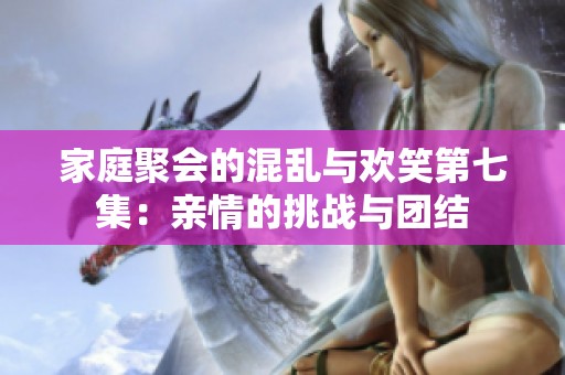 家庭聚会的混乱与欢笑第七集：亲情的挑战与团结