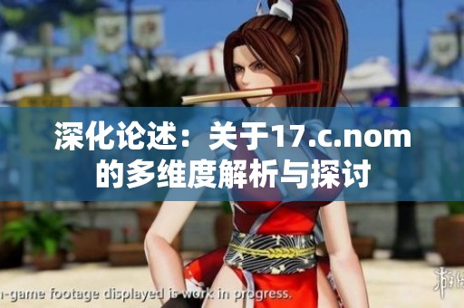 深化论述：关于17.c.nom的多维度解析与探讨