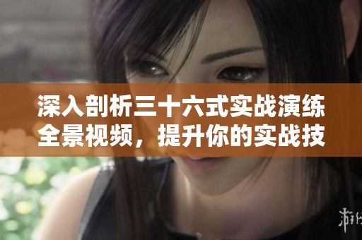 深入剖析三十六式实战演练全景视频，提升你的实战技能