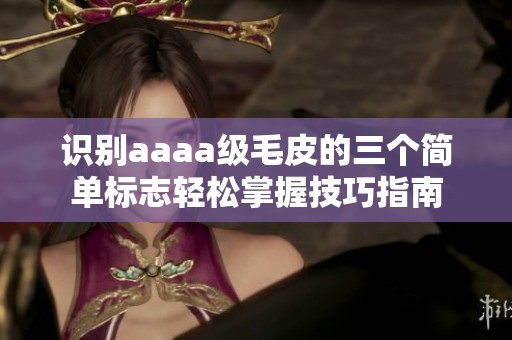 识别aaaa级毛皮的三个简单标志轻松掌握技巧指南