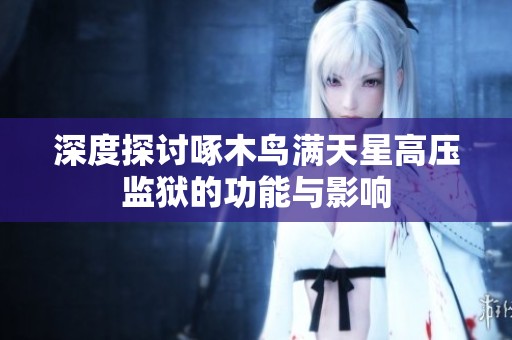 深度探讨啄木鸟满天星高压监狱的功能与影响