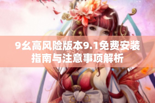 9幺高风险版本9.1免费安装指南与注意事项解析