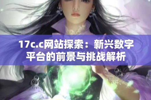 17c.c网站探索：新兴数字平台的前景与挑战解析