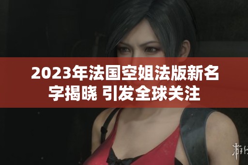 2023年法国空姐法版新名字揭晓 引发全球关注