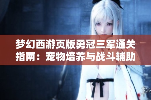 梦幻西游页版勇冠三军通关指南：宠物培养与战斗辅助技巧全面解析