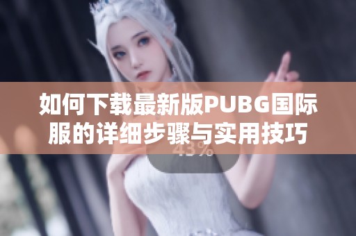 如何下载最新版PUBG国际服的详细步骤与实用技巧