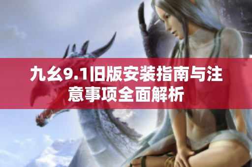 九幺9.1旧版安装指南与注意事项全面解析