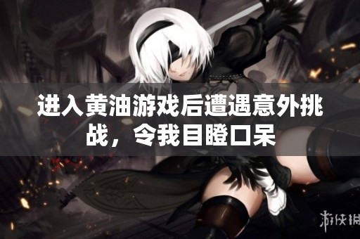 进入黄油游戏后遭遇意外挑战，令我目瞪口呆