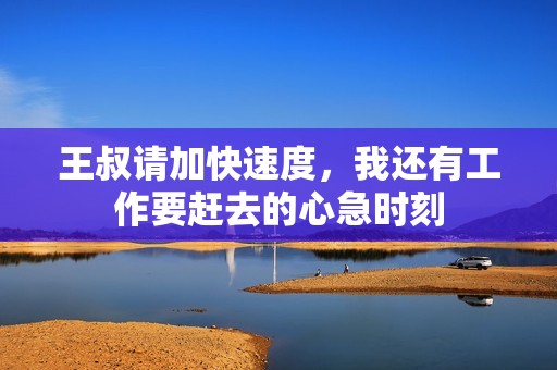 王叔请加快速度，我还有工作要赶去的心急时刻