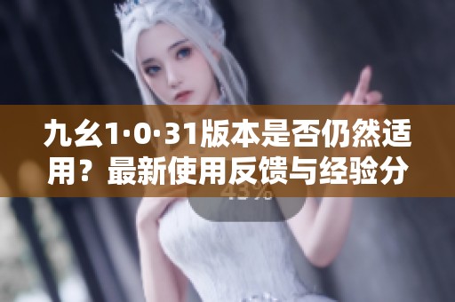 九幺1·0·31版本是否仍然适用？最新使用反馈与经验分享