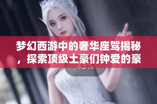 梦幻西游中的奢华座驾揭秘，探索顶级土豪们钟爱的豪车品牌内幕