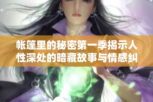 帐篷里的秘密第一季揭示人性深处的暗藏故事与情感纠葛