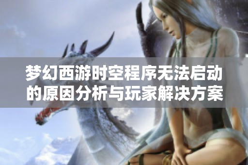 梦幻西游时空程序无法启动的原因分析与玩家解决方案全面解析