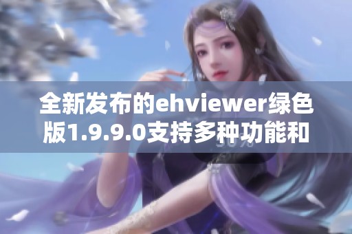 全新发布的ehviewer绿色版1.9.9.0支持多种功能和优化体验