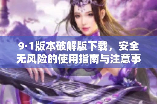 9·1版本破解版下载，安全无风险的使用指南与注意事项