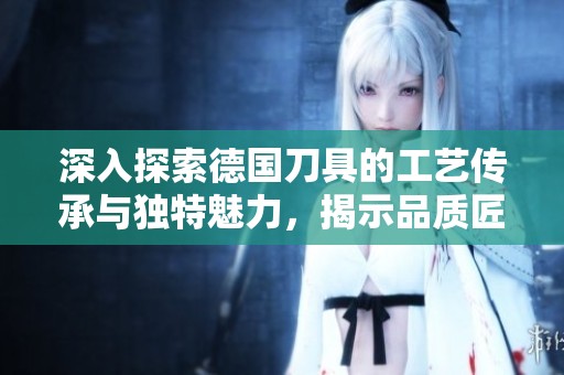 深入探索德国刀具的工艺传承与独特魅力，揭示品质匠心背后的故事与艺术感受