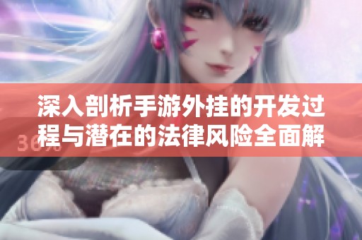 深入剖析手游外挂的开发过程与潜在的法律风险全面解读选项与后果