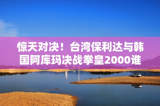 惊天对决！台湾保利达与韩国阿库玛决战拳皇2000谁能笑到最后？