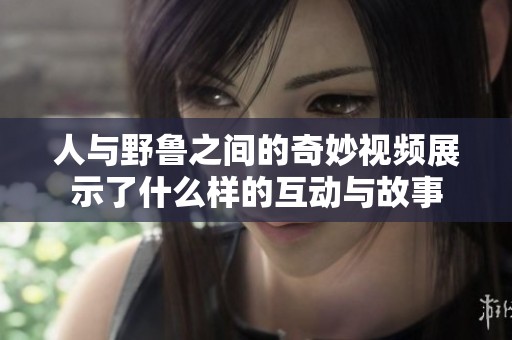 人与野鲁之间的奇妙视频展示了什么样的互动与故事