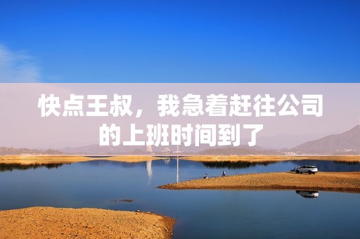 快点王叔，我急着赶往公司的上班时间到了