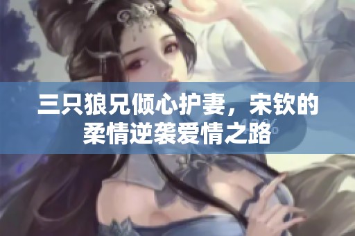 三只狼兄倾心护妻，宋钦的柔情逆袭爱情之路