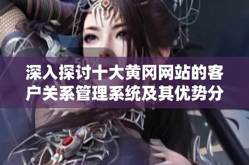 深入探讨十大黄冈网站的客户关系管理系统及其优势分析