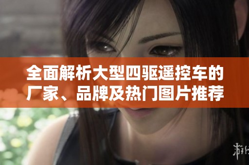 全面解析大型四驱遥控车的厂家、品牌及热门图片推荐信息