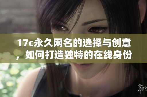 17c永久网名的选择与创意，如何打造独特的在线身份