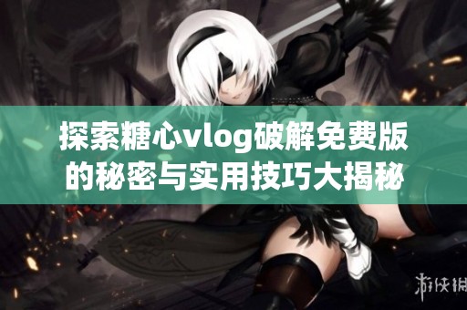 探索糖心vlog破解免费版的秘密与实用技巧大揭秘