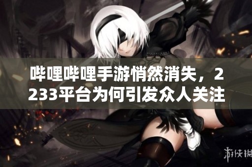 哔哩哔哩手游悄然消失，2233平台为何引发众人关注